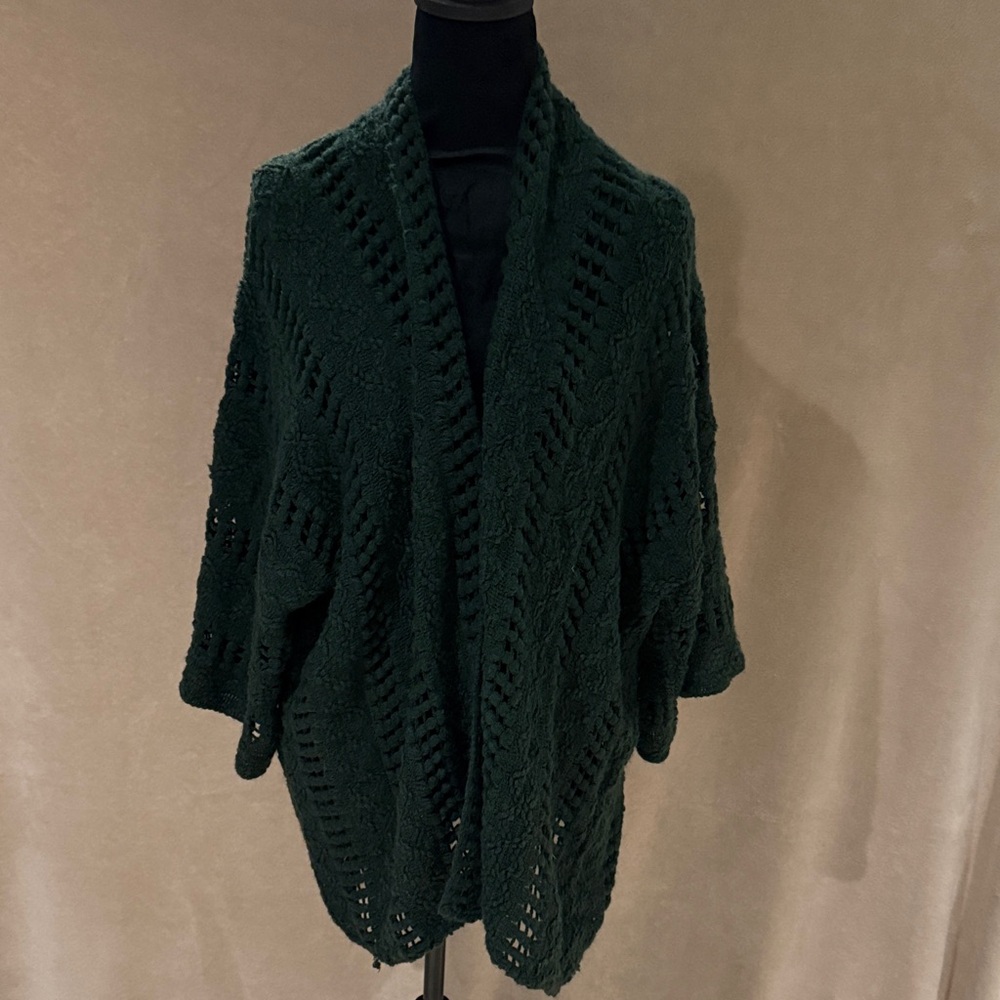 Sonoma Dark Green Women's Poncho